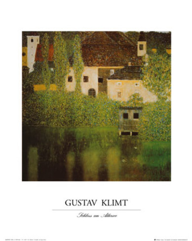 Castello Sul Lago Atter - Gustav Klimt Painting